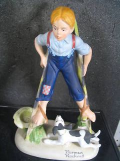 norman rockwell danbury mint porcelain figurine in Figurines