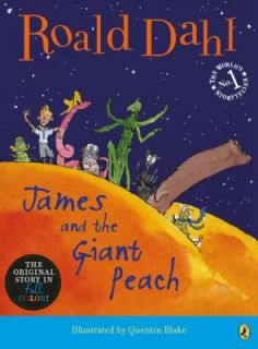 James and the Giant Peach by Roald Dahl 2011, Paperback