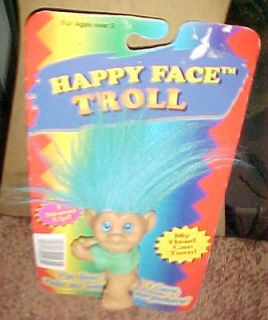 TOTALY TROLLS HAPPY FACE FIGURE TOY