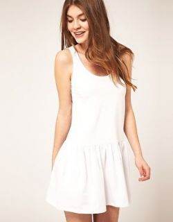  Mini Dress With Pockets White US 2 UK 6 NWT