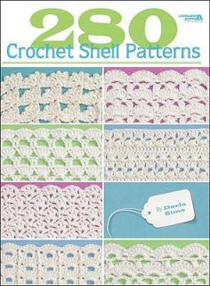 280 Crochet Shell Patterns by Darla Sims 2007, Paperback, Revised 