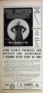 1948 Darley & Co. Fire Fighting equipment AD