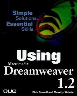 Using Macromedia Dreamweaver by Rick Darnell 1998, Paperback