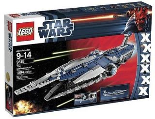 LEGO (9515) Star Wars Ep III THE MALEVOLENCE STARSHIP Set NO MINIFIGS 