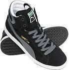 NEW MENS PUMA HIGH TOPS GENUINE FIRST ROUND BLACK MENS TRAINERS/SHOES