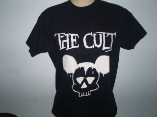 THE CULT MOUSE MENS MUSIC T SHIRT ROCK BAND
