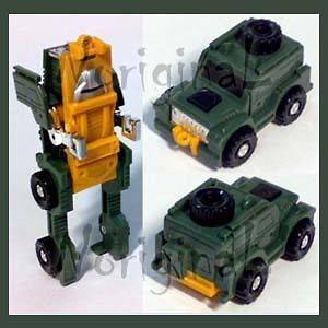 Transformers G1 Minibot BRAWN Land Rover Defender 4x4 #F