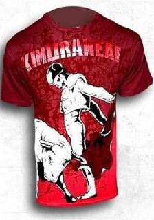 KIMURAWEAR EL MATADOR RED MMA FIGHT FOIL T SHIRT BRAND NEW