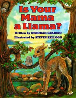 Is Your Mama a Llama by Deborah Guarino 1997, Board Book