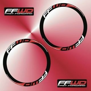 Fast Forward F6R Carbon Bike Wheel Decal Sticker kit