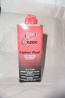 NEW Zippo Lighter Fluid Premium Fuel 4 oz ★ ★