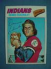 1977 Topps #525 Dennis Eckersley. Indians  VG *2275