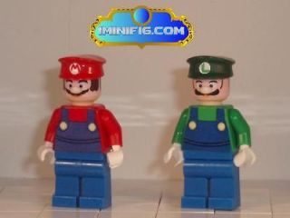 Custom LEGO Super Mario and Luigi #037A
