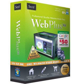 Serif Web Plus x4   DVD   Brand new
