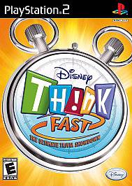 Disney Think Fast Sony PlayStation 2, 2008