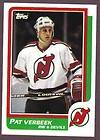 1986 87 Topps Hockey Pat Verbeek #46 NJ Devils NM/MT