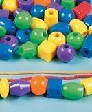 Jumbo Lacing Beads Montessori Homeschool Preschool Occupational 