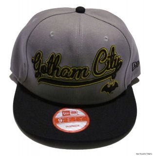 Batman Symbol Gotham City DC Comics Officially Licensed Snapback Cap 