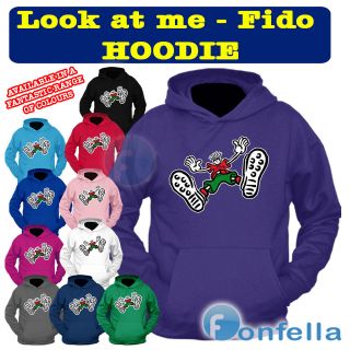   at Me   Retro Hoodie   Hooded Sweatshirt Fido Hoody Dido   7 up Hoody
