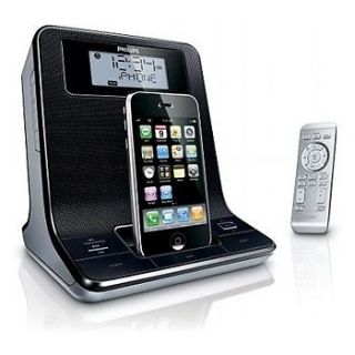 Philips DC320 Digital FM Dual Alarm Clock Radio with iPod Dock FREE 