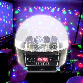   LED Disco DJ Stage Lighting Digital LED RGB Crystal Ball Effect Light