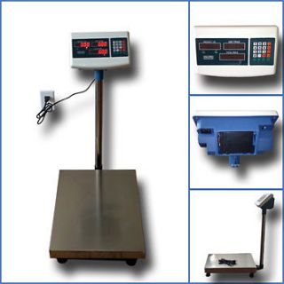 600LB Bench Shipping Weight Digital Counting Scale Warehouse Platform 