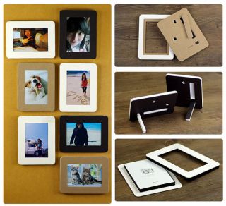 x5 Size Sandwich Photo Frame  Light Weight Hanging / Tabletop Wall 