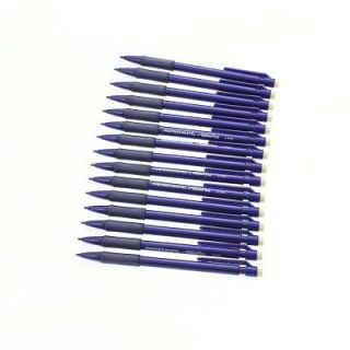 15 Paper Mate Top Notch Mechanical Pencils 0.7mm Grip Eraser Pocket 