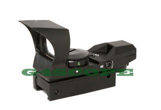 New Tactical 4 Reticle Green/Red Dot Holo Sight 20mm Rail