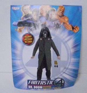 Doctor Dr. Doom Fantastic 4 Costume Child Medium 7 8 #6324
