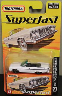   Superfast Limited Edition #27 1961 DODGE DART PHOENIX (FREE S&H