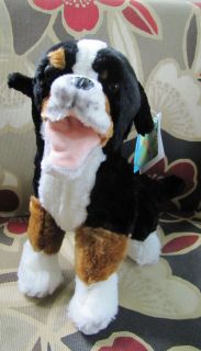 NWT BERNESE MOUNTAIN DOG Plush Stuffed Animal Puppet Toy New