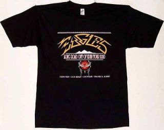   2010 THE EAGLES LONG ROAD OUT OF EDEN TOUR T SHIRT SIZE 2X DON HENLEY