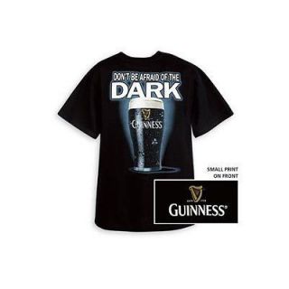 Guinness Dont Be Afraid of the Dark T Shirt