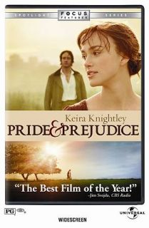 Pride and Prejudice DVD, 2006, Anamorphic Widescreen