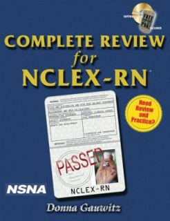 Complete Review for NCLEX RN by Donna F. Gauwitz 2006, Paperback 