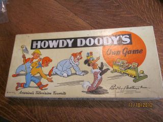 VINTAGE RARE 1949 HOWDY DOODYS OWN GAME   PARKER BROTHERS   COMPLETE 