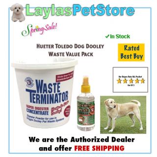 Hueter Toledo Dog Dooley Waste Value Pack  Authorized Dealer Free 