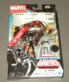   Greatest Battles Comic 2 Packs Black Costume Spider Man Dr. Doom NEW