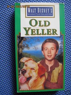 OLD YELLER   DISNEY CASSIC ​VHS