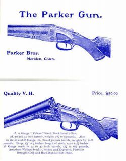 Parker c1900 Gun   Blue Ink Catalog