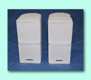   20/25/30/38/48​/V35 JEWEL DOUBLE CUBE SPEAKERS White​ One Pair