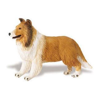 Safari Ltd. Replica Figure   Best in Show Dogs   COLLIE (4 inch)