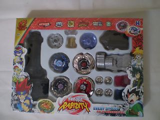 WOW*New Fashion Beyblade 4D Top Rapidity Metal Fusion Fight Master Set 