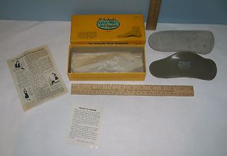 Dr Scholls FLEXO MET Arch Supports   VINTAGE   w/BOX and Instructions 