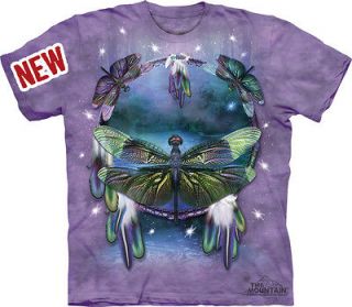 The Mountain Wings Collection T Shirts #3397 Dragonfly Dreamcatcher