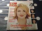 Biography Drew Barrymore   September 2001