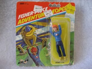   Fisher Price Adventure People STUNT MAN action figure SEALED 1979