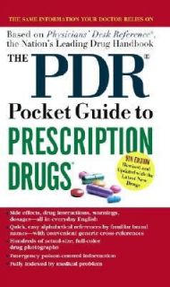 The PDR Pocket Guide to Prescription Dru