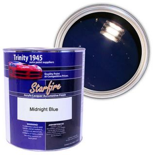 Newly listed 1 Gallon Midnight Blue Acrylic Lacquer Auto Paint